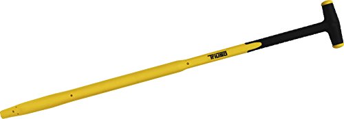 Triuso Spatenstiel 900mm Fiberglas gelb/schwarz 2K-Griff