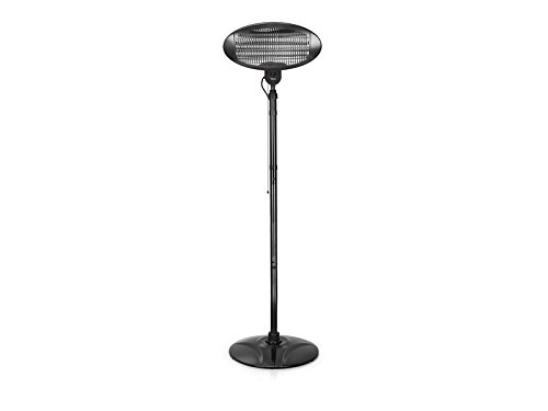 Tristar Terassenheizstrahler, Höhenverstellbar bis 2M, auch zur Wandmontage geeignet, 2.000 Watt , 1 Stück, , black, KA-5287 - 3