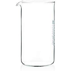Bodum 1508-10 Verre de Rechange pour Cafetière à Piston 8 Tasses, 1 L