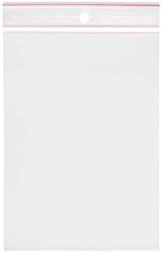100 Pcs. Zip Lock Bag 100x150 mm 50 µm Transparent