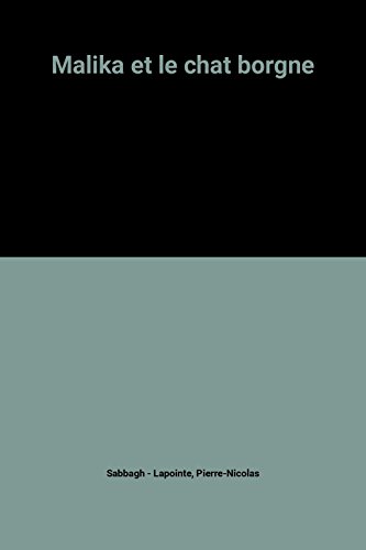 couverture de : Malika et le chat borgne