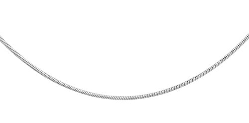 Schlangenkette, rund, Weigold 10Karat (750), 46cm