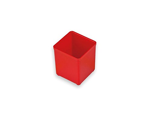 Bosch Sortimo 20St Insetbox rot A3 63 mm / Einsatzbox für L-Box 102 - 2