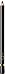The Organic Pharmacy Organic Glam Eye Pencil, Black
