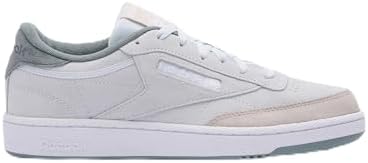 Reebok Unisex Club C 85 Sneaker, Moon/DARKFOG/Moonstone, 36 EU, Moon Darkfog Moonstone, 36 EU