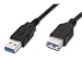 Produktbild Mcab USB 3.0 Extension Cable A Male to A Female Length 1.8M, 7001167 (A Male to A Female Length 1.8M)