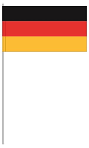 10 x Papierfähnchen Deutschland - partydiscount24®