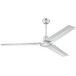 Westinghouse Lighting 7250140 Industrial, Métal, Finition en Argent avec pales en Argent