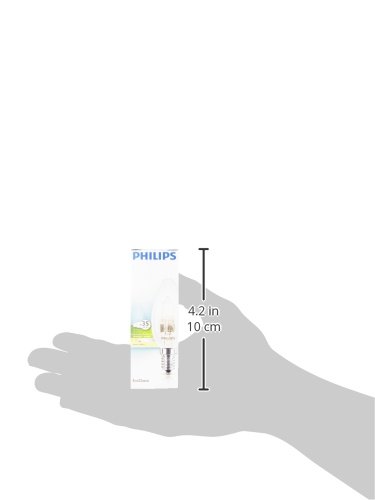 Philips 25265120 EcoClassic 30 E14 B35 Brilliantes Halogenlicht 28W in Kerzenform, klar - 8