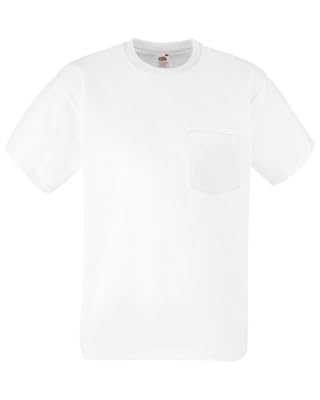 Fruit of the Loom SS003M, T-Shirt Femme, Blanc (White), X-Large