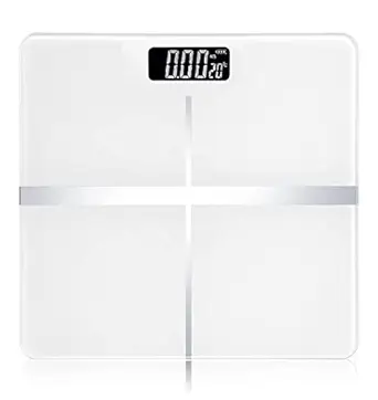 GLORIAL STAR Electronic Thick Tempered Glass LCD Display Digital Personal Bathroom Health Body Weight Weighing Scales For Body Weight, weight machine for human body