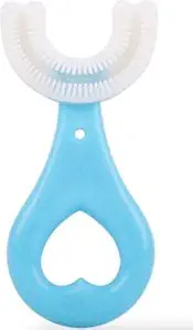 4 Season U Shape Toothbrush Kids, U-Shaped Convenient Tooth Wash Cleaning Brush Oral Care ,Kids Toothbrush U-Shaped Soft Silicone, 360? Whole Mouth Manual Toothbrush for Kids Age 2-12