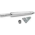 OZANGO Bike Long Punjab Dholki Long Bottle Empty Free Flow Bullet Exhaust Silencer Chrome With Zed Clamp Bush For RE Bullet Electra 350
