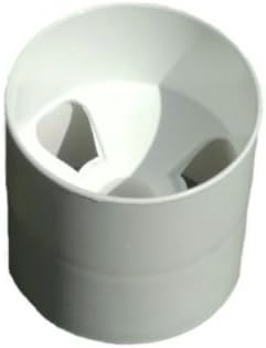 4 Practice Green Golf Cup - Bright White Plastic by TJB