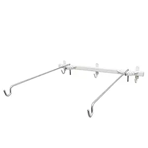 Standzo Wall Mount for Double IV Stand, Glucose Stand