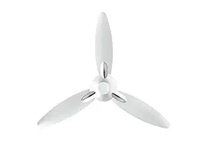 Usha Bloom Daffodil Goodbye Dust Ceiling Fan 1250mm, Sparkle White