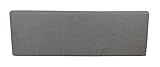 HERLAG Paletten Rückenkissen Premium (Rückenlehne, Farbe grau, Reißverschluss, waschbarer Bezug, Maße 120x40) P207085-2170