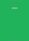 2020: dicker TageBuch Kalender - GRASHÜPFER / grün - Endlich genug Platz für dein Leben! 1 Tag = 1 A4 Seite by edition cumulus