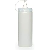 OLLEVRA Sızdırmaz Şeffaf Kapaklı Yağlık Sosluk Şişesi Plastik Yağdanlık 400 ml AP-9028