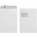 Produktbild 250 x Herlitz Versandtaschen C4 Haftklebung mit Fenster weiß 90g/qm VE=250 Stück