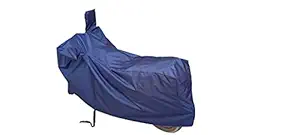 UNAITIC Water Resistant Bike Cover for Royal Enfield Classic 350 BS6 | Premium Fabric| Heat Proof| Dirt & Dust Proof Motorcycle|Bike Body Cover - Navy Blue