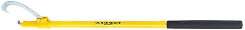 OchsenkopfOX 59-1500 Aluminium Reversible Hook, Yellow, 40 x 2 x 3 cm