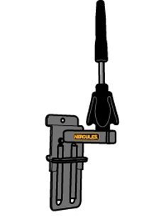 Preisvergleich Produktbild Hercules DSP503B SOP Sax / FlugelHorn Hanger
