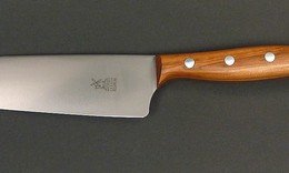 K5 Windmühlen Kochmesser (Pflaumenholz) Carbonstahl nicht rostfrei - 2