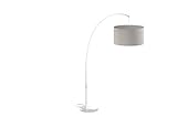 vidaXL Lampe Suspension 192 cm Arc Salon Chambre à Coucher Éclairage Lumière