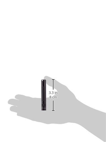 Mag-Lite 8 cm Mini Taschenlampe, LED Solitaire bis zu 37 Lumen, inklusive 1 Micro-Batterie und Schlüsselanhängerschlaufe, schwarz, J3ADN2E - 4