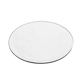 Farbe: Silber HTI-Living Untersetzer Spiegel Rund Dekoration 20 cm