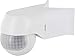 Produktbild Aufputz Slim Infrarot Aussen Bewegungsmelder IP44 200° 230V - Eckmontage - mit Dämmerungssensor - LED geeignet ab 1W