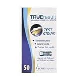 TRUE RESULT GLUCOSE BLOOD TEST STRIPS - 50