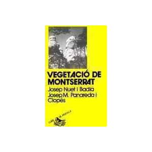Vegetació de Montserrat (Llibre de Motxilla)