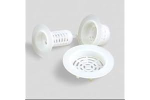 Acquastilla 103048 Griglie a Filtro in Politene per Piletta, Multicolore, Set di 10 Pezzi