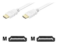 M-CAB HDMI High Speed Video/Audiokabel (HDMI - HDMI) (5 m) weiß