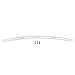 Imported Polished Slotted WINDSHIELD TRIM Bracket 1996-2013 for HARLEY RS.1650.00