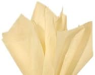 CI 17 GSM 10-Piece 50 x 76 cm Super Value Tissue Packs, Cream