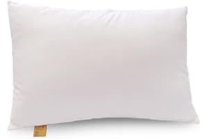 GM Oreiller pour Enfants 40x60 cm Oreiller pour Tout-Petit Enveloppe en Coton 100% Frais hypoallergénique et Respirant Lavable en Machine Fabriqué en Italie