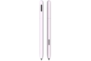 ZOAZR Funda de Silicona para S-Pen de Simple Business para Samsung Galaxy Tab S6 S7 Funda Suave y Duradera para lápiz Funda Antideslizante para lápiz Stylus de Dibujos Animados para Tablet (Purple-S7)