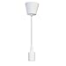 Produktbild eTiger Color Pendant, Deckenabhängung mit E27 Fassung, 1,2 m Kabellänge, maximal 60 W, Innenbereich weiß A0-SD3W