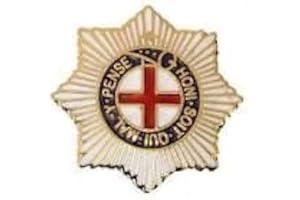 HUNTING AND MILITARY STORE Coldstream Guards Lapel Military Badge