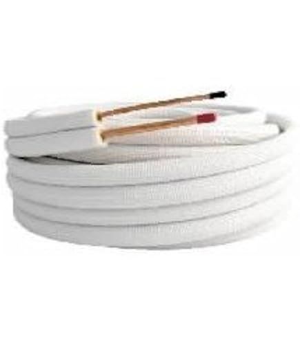 Tube Cuivre 1/4 3/8 Tuyau Cuivre Climatiseur Split 3M - 1/4 & 3/8 - Isolation Double Couche - Pour R410A R32 - Kit Complet Installation R22 R410a R32 Compatible