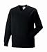 Jerzees kids V-neck sweat in black age 5-6