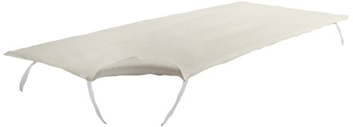 Dormisette Q59 Molton-Matratzenauflage aus Zwirn-Calmuc für Matratzen Gr. 80/190 cm, rohweiß