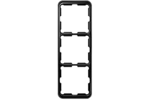 Simon 75630-32 placa de pared y cubierta de interruptor Negro