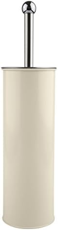 Galzone Toilet Brush and Metal Holder in Sand / Cream