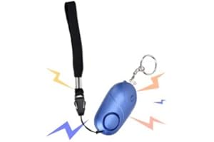 LEAPITURE Allarme Personale di Sicurezza di Emergenza con Portachiavi LED Autodifesa Allarme Personale per Donne Bambini Anziani