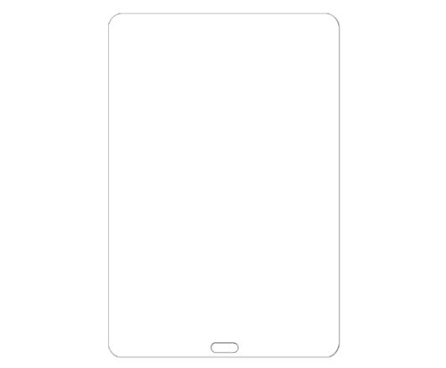 PREMYO Samsung Galaxy Tab A 9.7 Panzerglas. Galaxy Tab A 9.7 Schutzfolie mit Härtegrad 9H und abgerundeten Ecken 2,5D. Tab A 9.7 Schutzglas - 4
