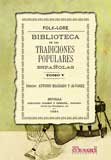 Biblioteca de las tradiciones populares españolas, V. Literatura popular (Folclore)
